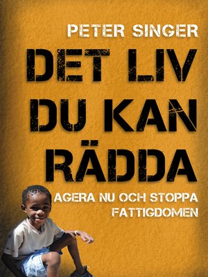 cover image of Det liv du kan rädda